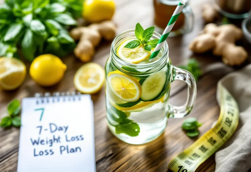 boisson pour perdre 5 kilos en 1 semaine