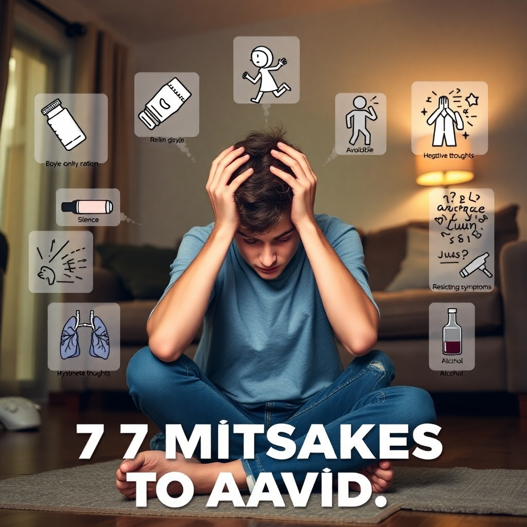 crises d'angoisses les 7 erreurs à éviter