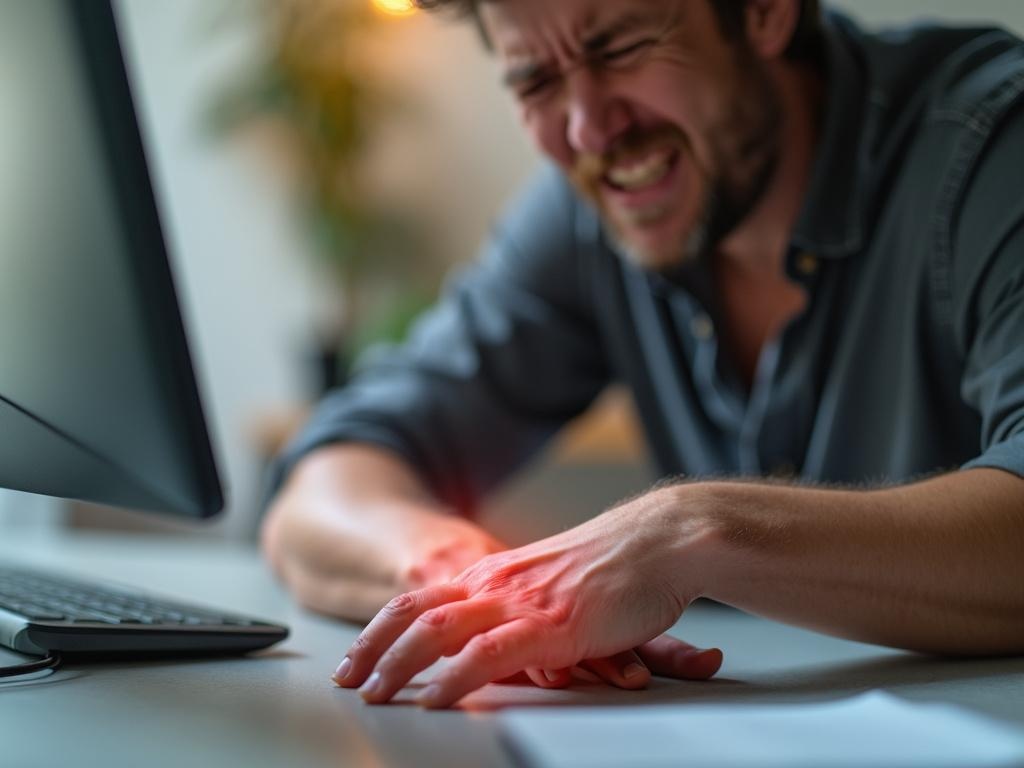douleur au poignet quand je m'appuie dessus